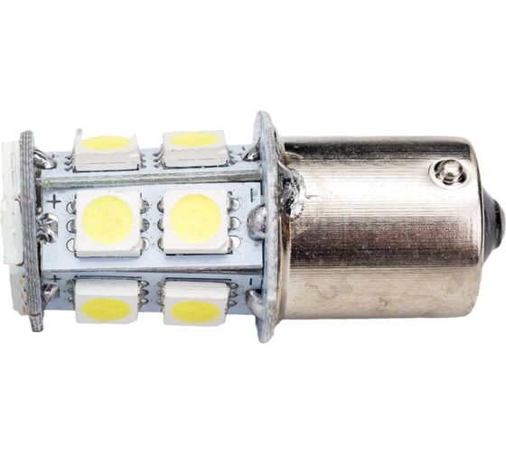 Изображение товара Автолампа диод S25 P21W 24V 13 SMD диодов BA15s 1-контурная белая SKYWAY S08202024