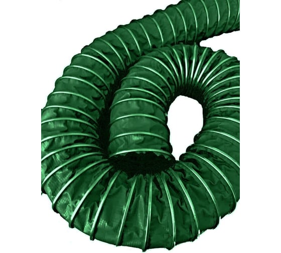 Изображение товара Воздуховод полимерный СL VINIL 70 мм, 10 мм, CLIP, зеленый TEX 70/10G