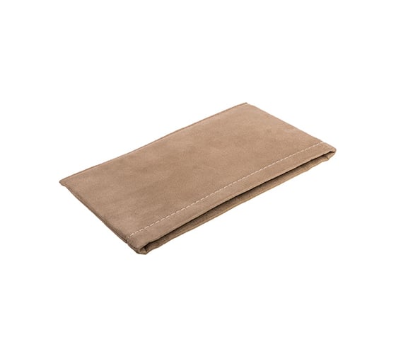 Изображение товара Карман-органайзер Алькантара бежевый, строчка белая SKYWAY S06402001