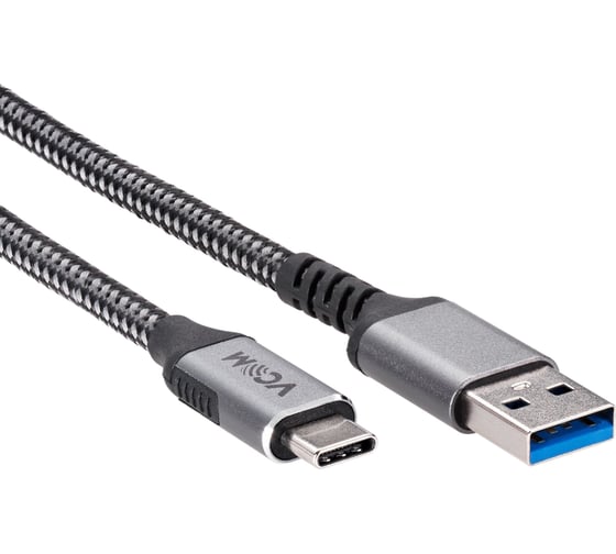 Изображение товара Кабель VCOM usb 3.2 gen2 am - cm 10gbs all shell 1m CU401M-1M