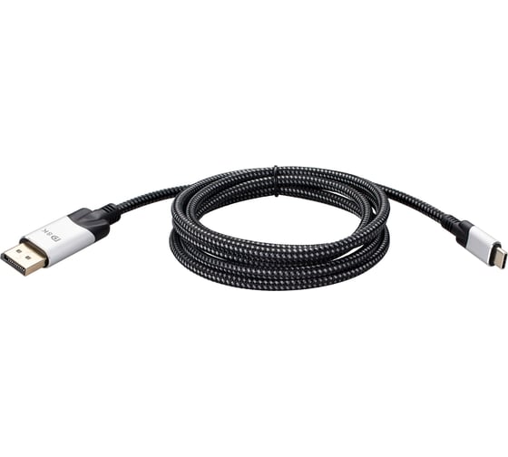 Изображение товара Кабель-адаптер VCOM usb 3.1 type cm - displayport m 8k 60hz 1.8m alumi shell CU422MCV-1.8M