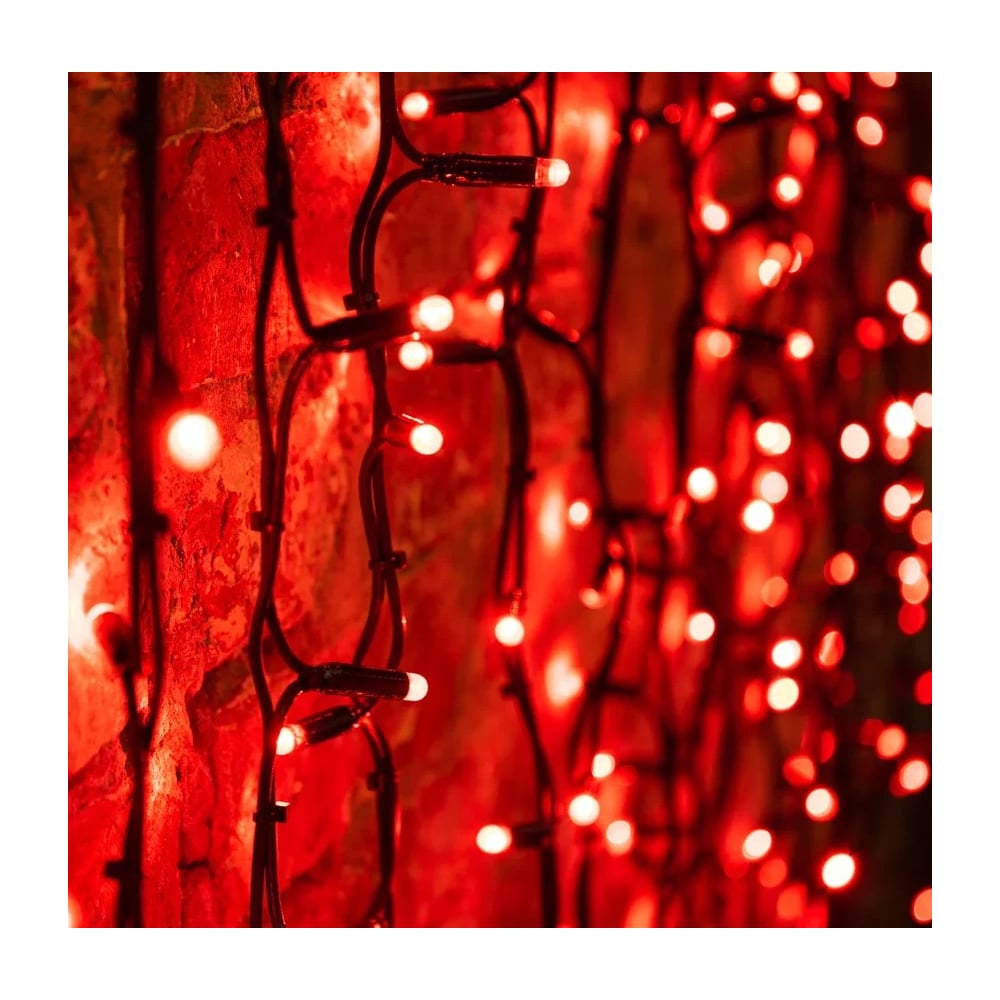 Изображение товара Гирлянда Neon-Night Занавес 2х1,5 м 360 LED красный для улицы
