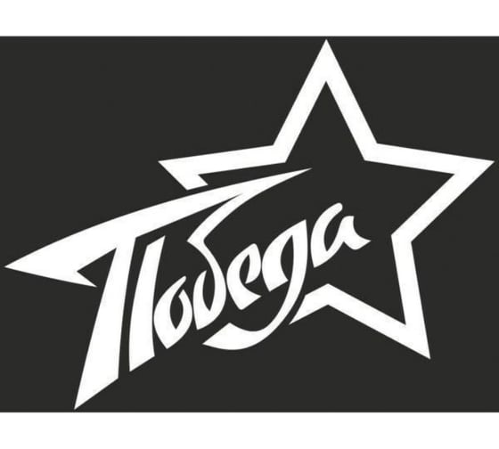 Изображение товара Наклейка SKYWAY 9 МАЯ вырезанная ПОБЕДА Звезда цвет белый S08102034