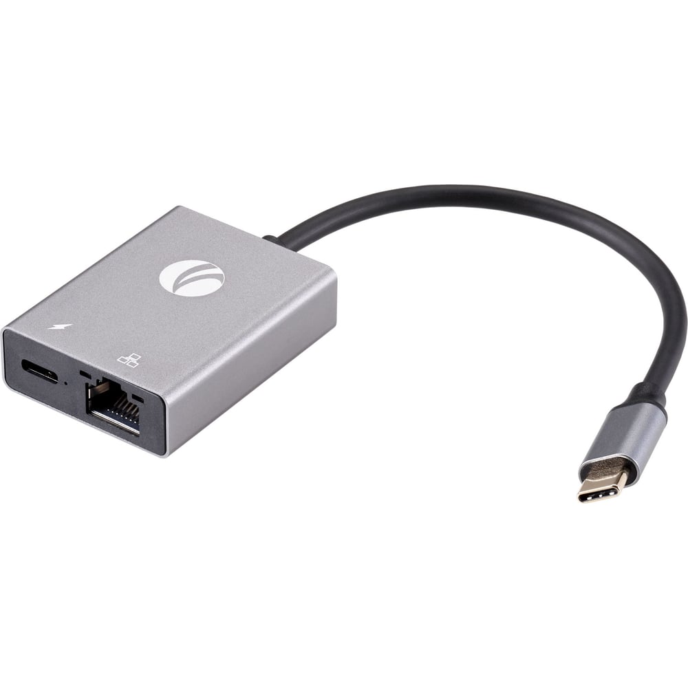 Изображение товара Адаптер USB Type C - RJ45 с поддержкой PD 100Вт VCOM CU4591