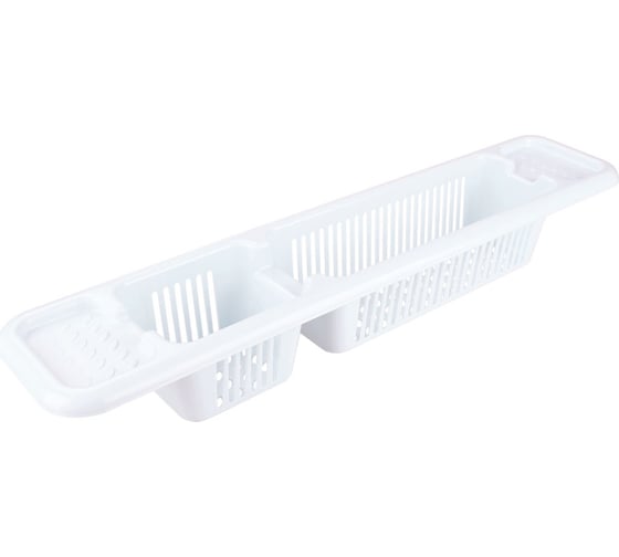 Изображение товара Полка для ванны ЗПИ «Альтернатива» белый М5632