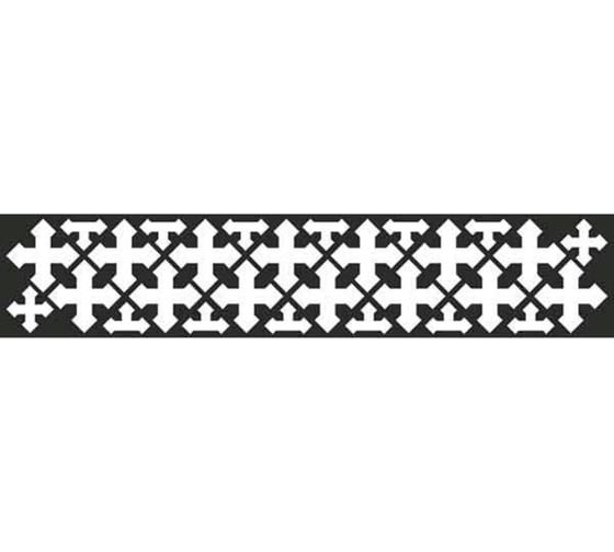 Изображение товара Набор наклеек SKYWAY Кресты, светоотражающий плоттер, цвет серебро S08105008