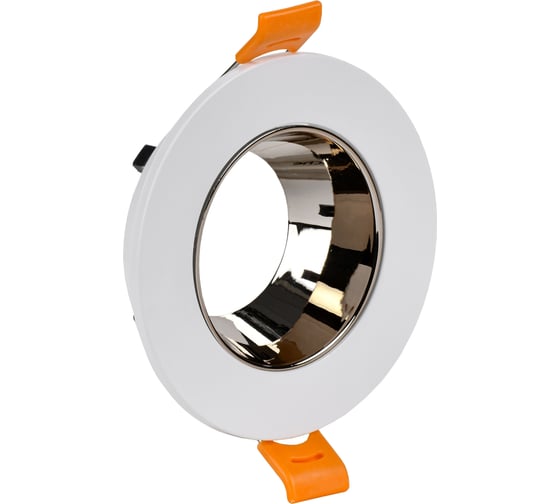 Изображение товара Встраиваемый поворотный светильник IEK 4106 gu10 белый/шоколад, пластикLT-UVB0-4106-GU10-1-K30