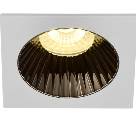 Изображение товара Встраиваемый поворотный светильник IEK 4109 gu10 белый/шоколад, пластик LT-UVB0-4109-GU10-1-K30