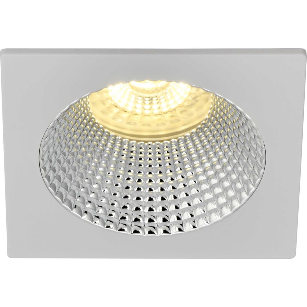 Изображение товара Встраиваемый поворотный светильник IEK 4110 gu10 белый/хром, пластик LT-UVB0-4110-GU10-1-K23