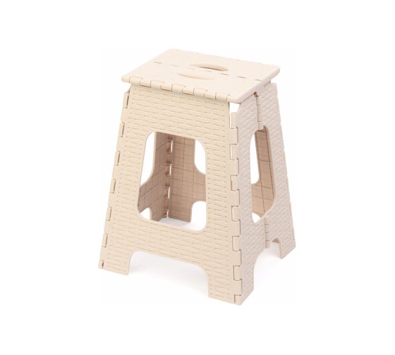 Изображение товара Табурет ЗПИ «Альтернатива» Плетенка большой, складной, бежевый М7092