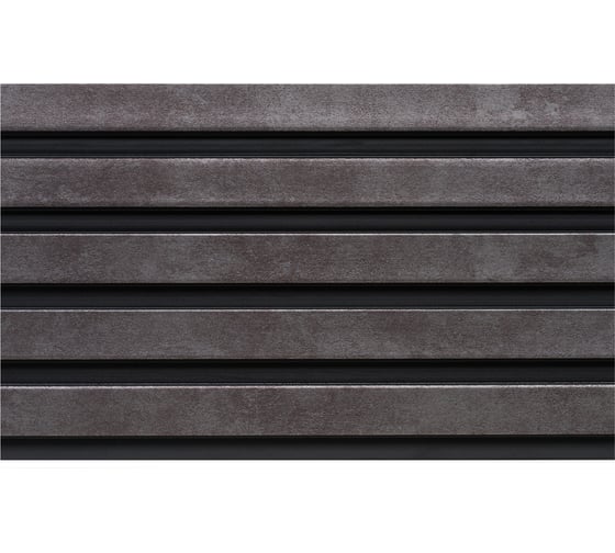 Изображение товара Стеновая панель Decor-Dizayn "Грани" ударопрочная, влагостойкая, под покраску 150x10x3000 мм 904-70