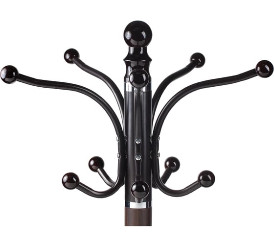 Изображение товара Вешалка стойка BRABIX CR-274 металл/мрамор, венге 601744