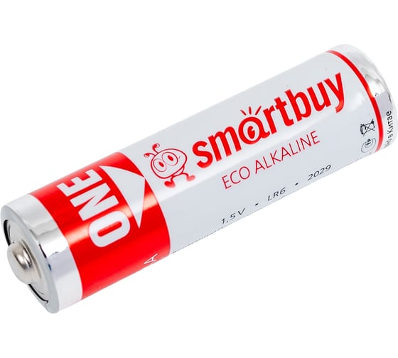 Изображение товара Батарейка Smartbuy алкалиновая one lr6/40 bulk (40/720) упаковка 40 шт. SOBA-2A40S-Eco