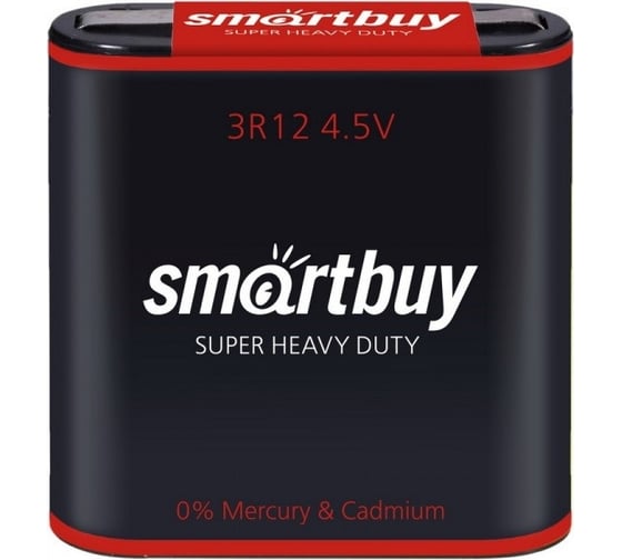 Изображение товара Батарейка Smartbuy солевая 3r12/1s (12/144) SBBZ-3R12-1S