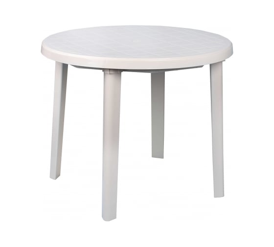 Изображение товара Стол ЗПИ «Альтернатива» 900x900x750 мм, круглый, бежевый М8152