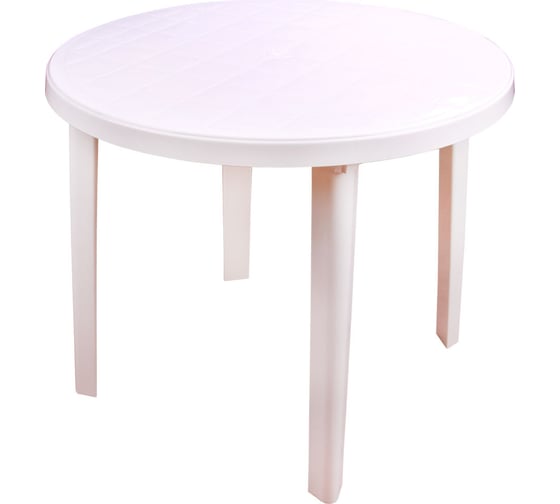 Изображение товара Стол ЗПИ «Альтернатива» 900x900x750 мм, круглый, белый М2664