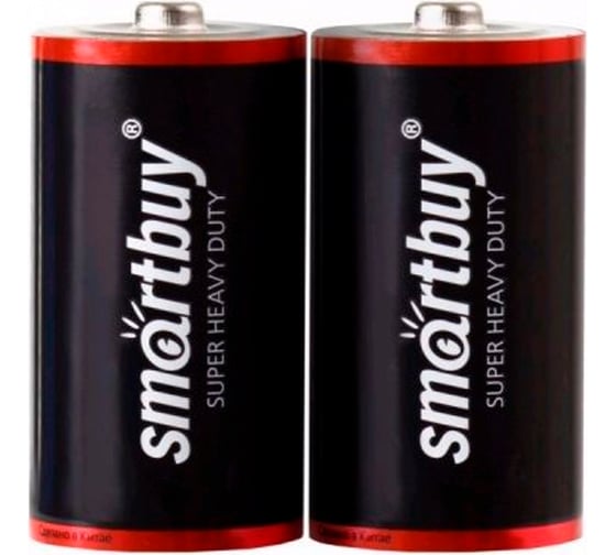 Изображение товара Батарейка Smartbuy солевая r14/2s (24/288) упаковка 2 шт. SBBZ-C02S