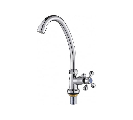 Изображение товара Водоразборный настольный смеситель для холодной воды Ligeya с гайкой L4165 ТТ000014657