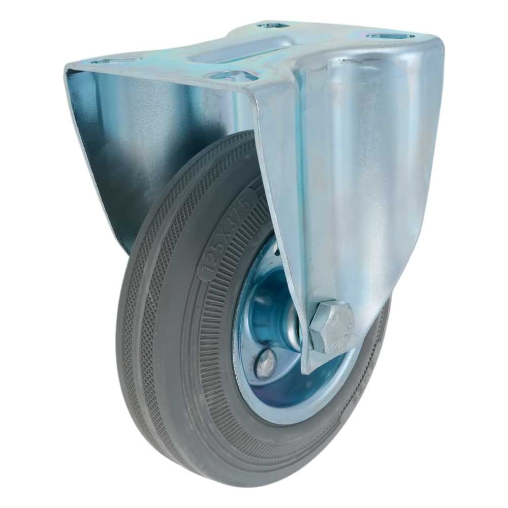 Изображение товара Колесо с фиксированной платформой 125 мм EMES EM02SPRG125X375 промышленные