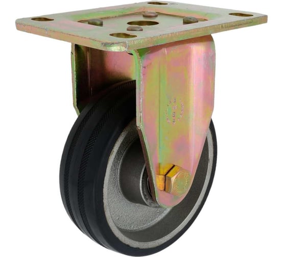 Изображение товара Колесо с фиксированной платформой 125 мм EMES ED02VBR125X40