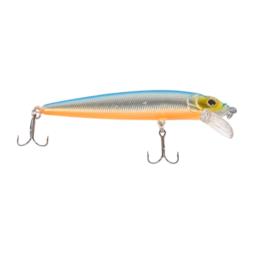 Изображение товара Воблер Strike Pro Alpha Minnow 95, плавающая мини-рыбка, цвет 626E Blue Silver