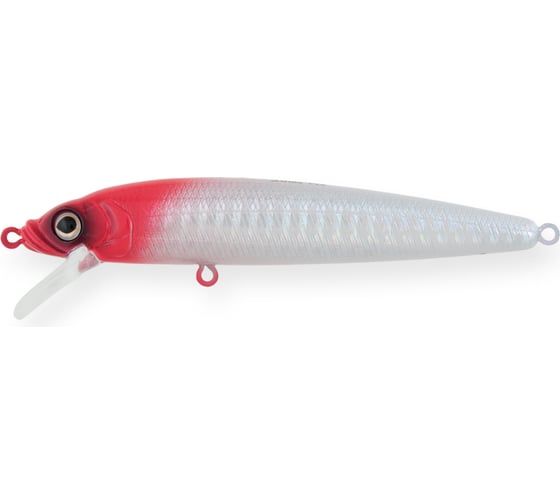 Изображение товара Воблер Strike Pro Alpha Minnow 95 цвет: 022PPP-713 Redhead Silver EG-034F#022PPP-713