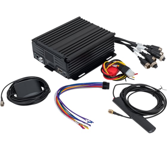 Изображение товара 4-х канальный автомобильный регистратор Viguard ahd/tvi/cvi 4g, gps/glonass, датчик удара встроен MDVR R4