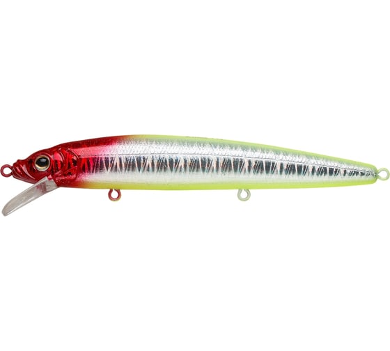 Изображение товара Воблер Strike Pro Alpha Minnow 115 цвет: X10-SBO Clown Silver EG-033F#X10-SBO
