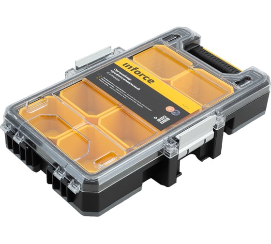 Изображение товара Профессиональный органайзер с металлическими замками 8 отсеков Inforce 06-20-16