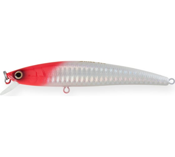 Изображение товара Воблер Strike Pro Arc Minnow 105SP цвет: 022PPP-713 Redhead Silver JL-092-SP#022PPP-713