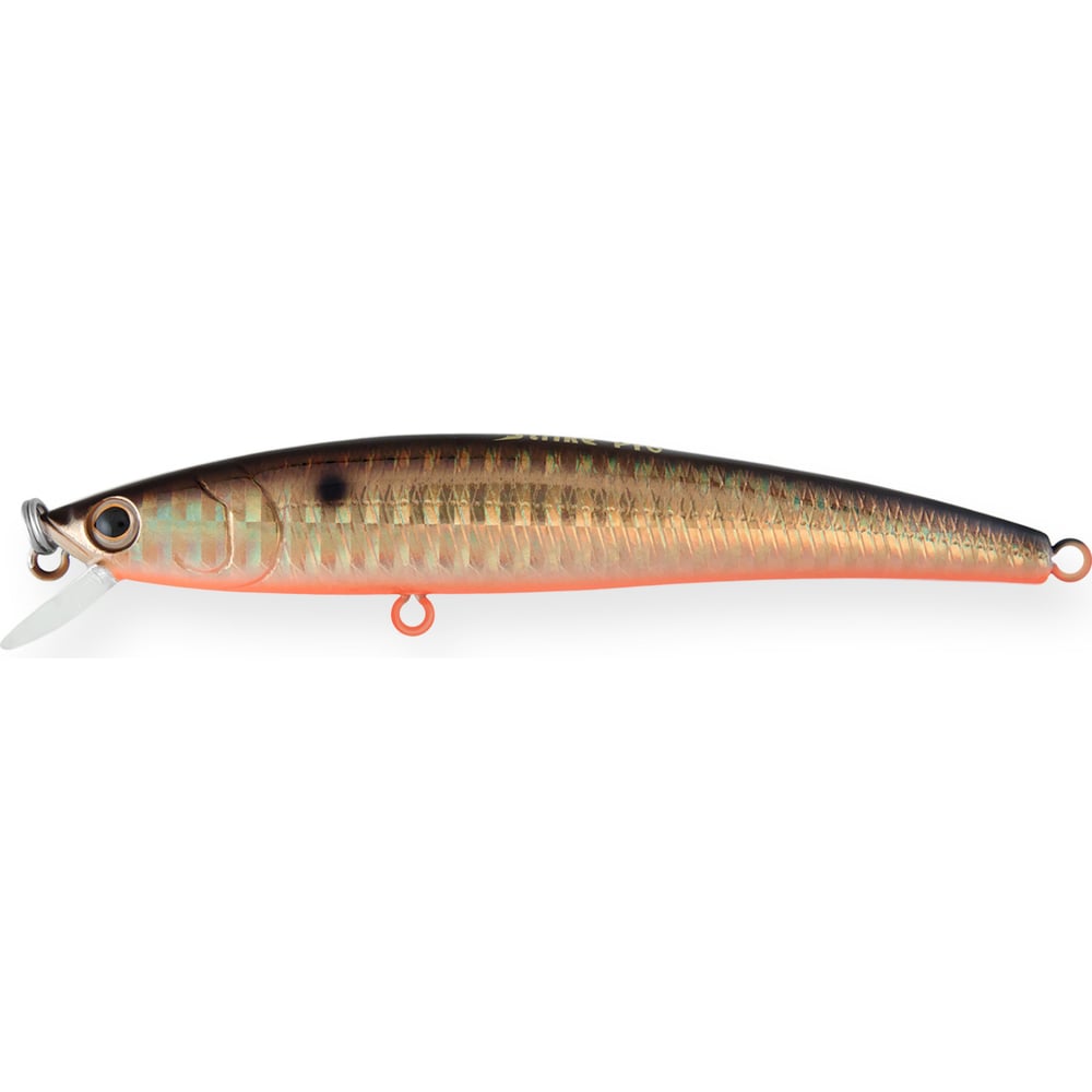 Изображение товара Воблер Strike Pro Arc Minnow 105SP цвет 613-713 Black Back Smoked
