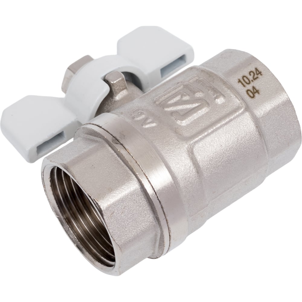 Изображение товара Шаровой кран STI бабочка Г/Г 25 3994 - латунный запорный клапан для водопровода