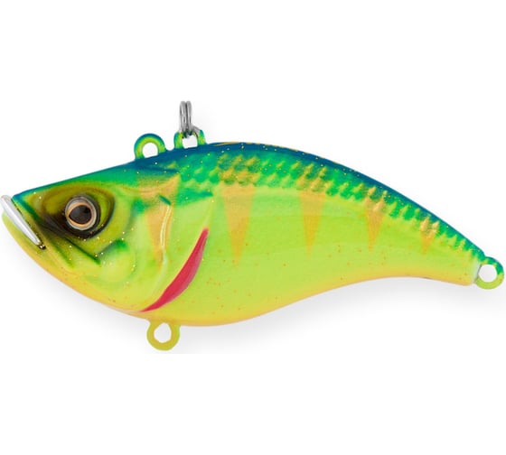 Изображение товара Воблер Strike Pro Flap Jack 65 цвет: A172FL Glowing Blue Lemon EG-128B#A172FL