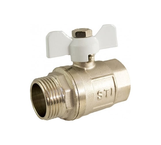 Изображение товара Шаровой кран STI бабочка Ш/Г 25 00000003995