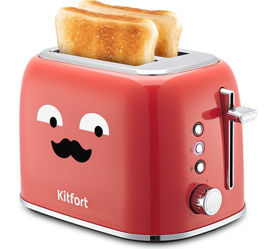 Изображение товара Тостер Kitfort красный КТ-6218-1