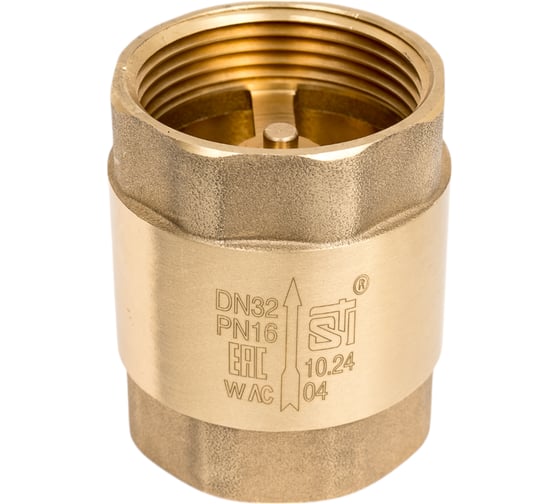 Изображение товара Обратный пружинный клапан STI 32 NEW латунь ТТ000014780