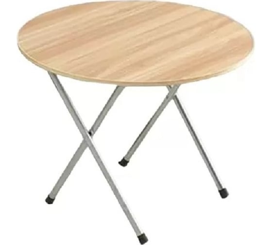 Изображение товара Складной столик Homium Moments, круглый, цвет дерево table04-01