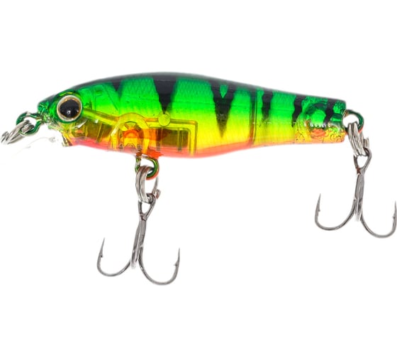 Изображение товара Воблер Strike Pro Quick Minnow 40 S цвет: A102G Transparent Perch JS-238#A102G