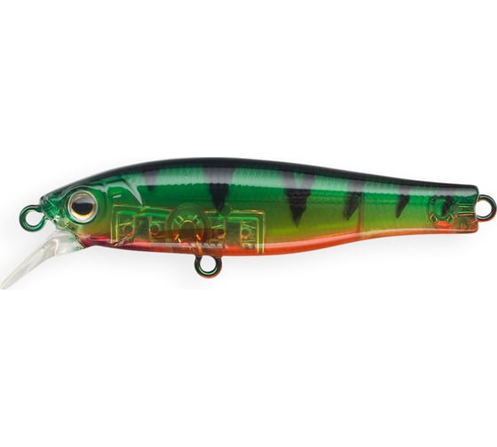 Изображение товара Воблер Strike Pro Quick Minnow 55S цвет: A102G Transparent Perch JS-239#A102G