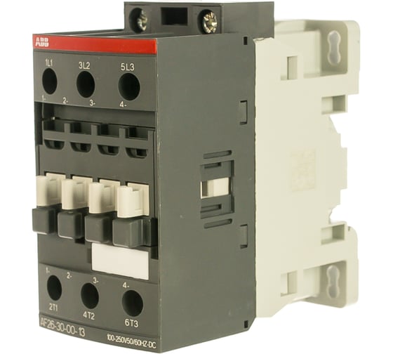 Изображение товара Контактор ABB AF26-30-00-13, с универсальной катушкой управления, 100-250B, AC/DC, 1SBL237001R1300