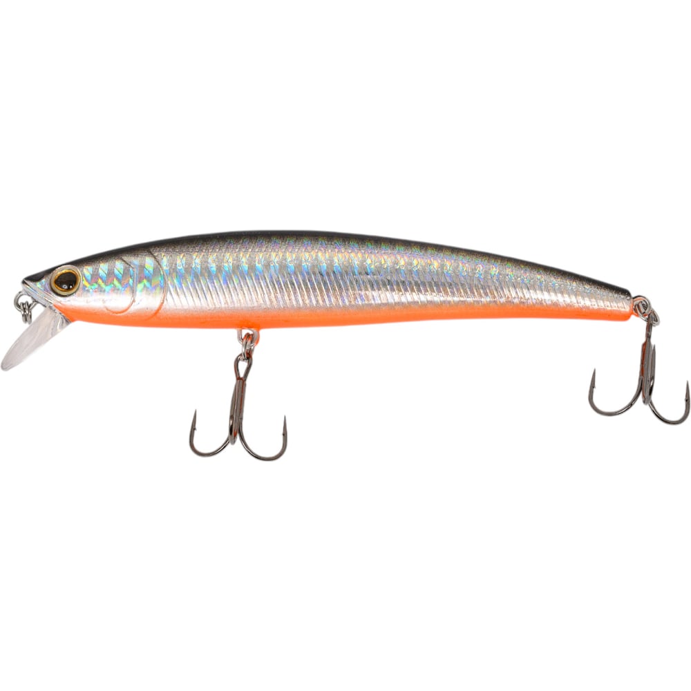 Изображение товара Воблер Strike Pro Arc Minnow 120SP A70-713 Black Silver для твичинга