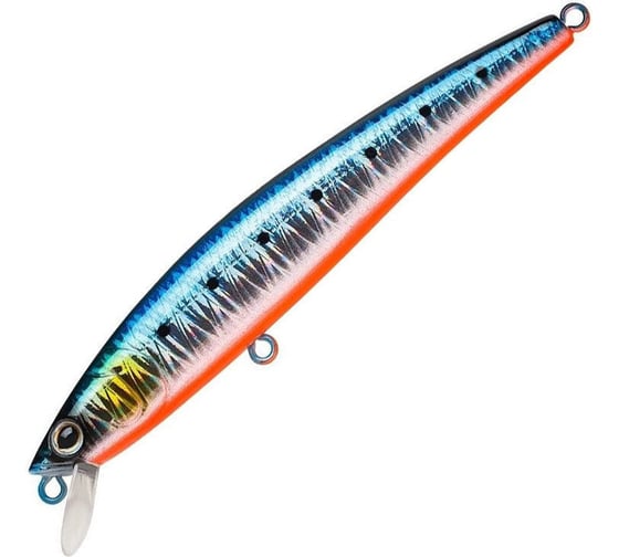 Изображение товара Воблер Strike Pro Arc Minnow 90F цвет: A234-SBO-LU Blue Back Silver OB Fluo JL-120F#A234-SBO-LU