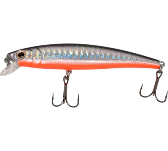 Изображение товара Воблер Strike Pro Arc Minnow 90F цвет: A70-713 Black Silver OB JL-120F#A70-713