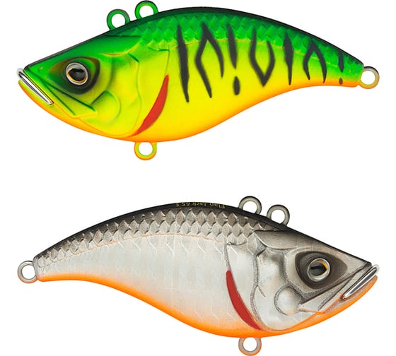 Изображение товара Воблер Strike Pro Flap Jack 75 цвет: GC01S/A70-713 Double Black Silver OB/Mat Tiger EG-128C#GC01S/A70-713S