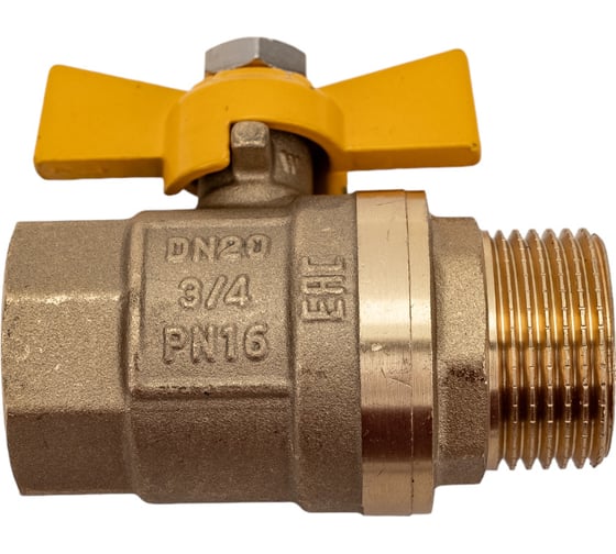 Изображение товара Шаровой кран STI бабочка Ш/Г 20 ГАЗ 00000003684