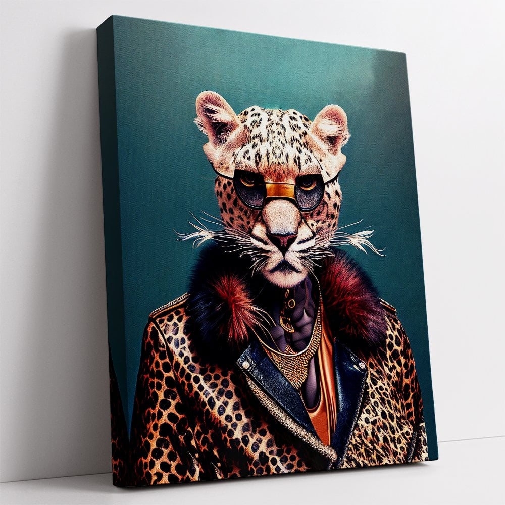 Картина Симфония скретчинг 30 × 40 см животные красивый леопард