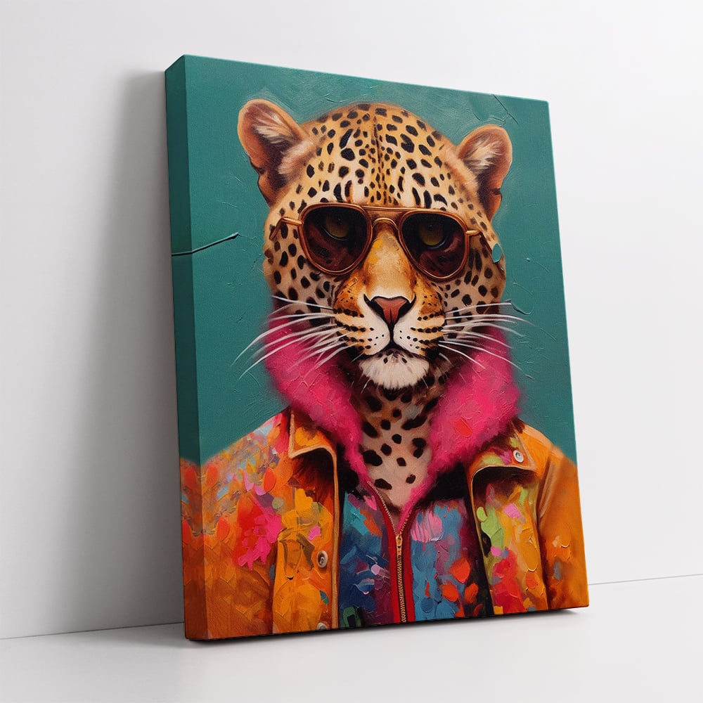 Картина Симфония скретчинг 30 × 40 см животные красивый леопард