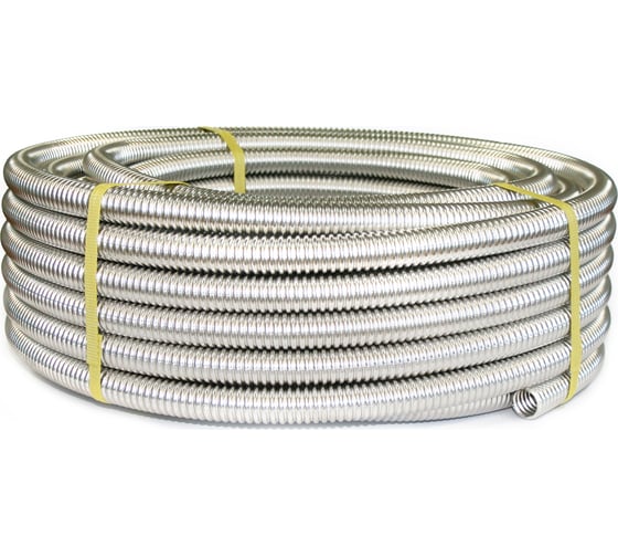 Изображение товара Гофрированная труба Stahlmann из нержавеющей стали SS304 15А, отожженная, 10м 2217446