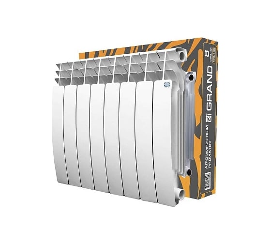 Изображение товара Радиатор STI AL GRAND 500/100 8 секций Т0000000616