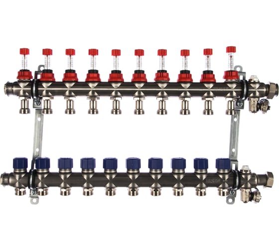 Изображение товара Коллекторная группа ELSEN 1 дюйм, 10 контуров, размер отвода-3/4, EMi03.10